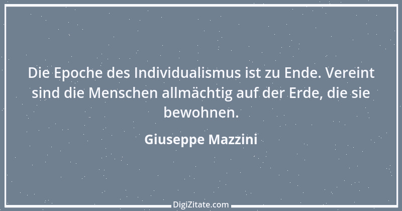 Zitat von Giuseppe Mazzini 9