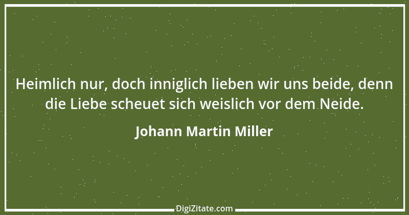 Zitat von Johann Martin Miller 5