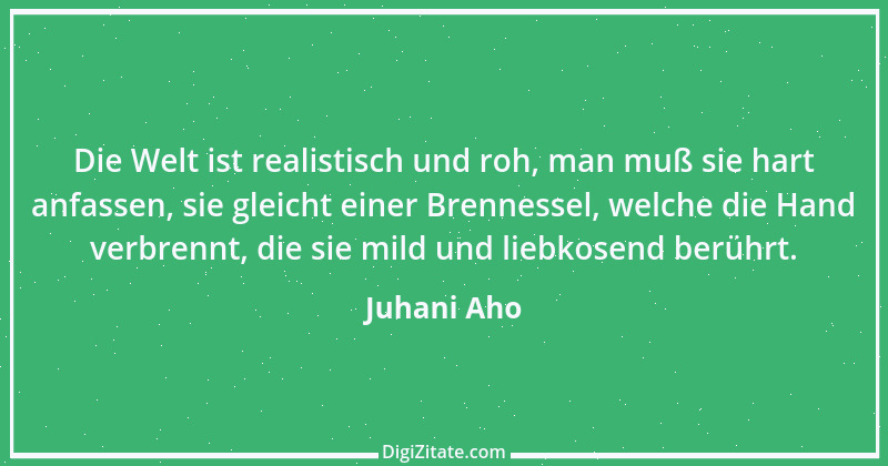 Zitat von Juhani Aho 2