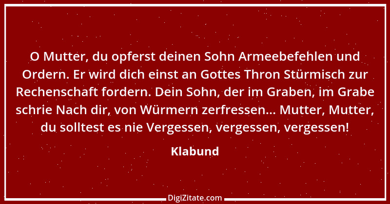 Zitat von Klabund 26