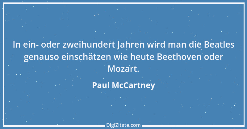 Zitat von Paul McCartney 7