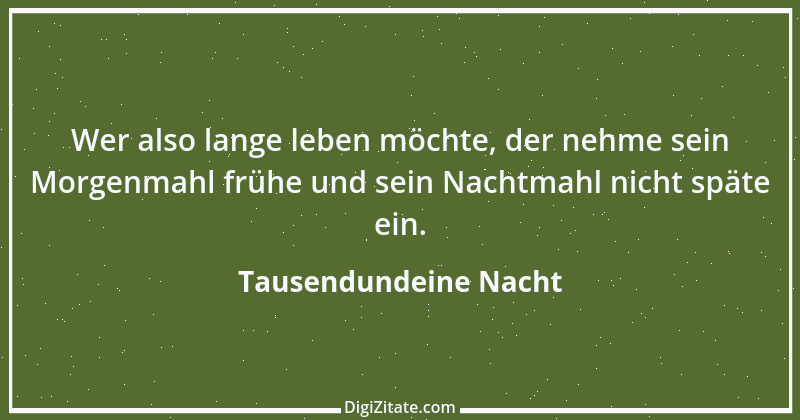 Zitat von Tausendundeine Nacht 30