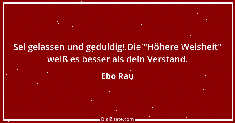 Zitat von Ebo Rau 13