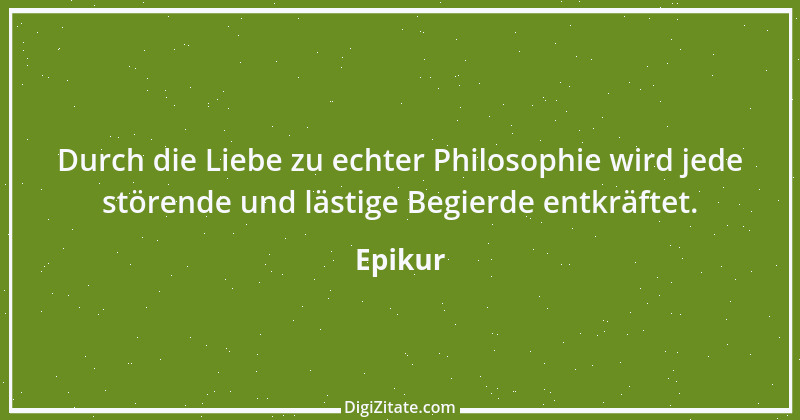 Zitat von Epikur 207