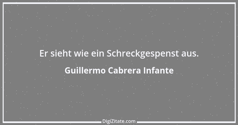 Zitat von Guillermo Cabrera Infante 10