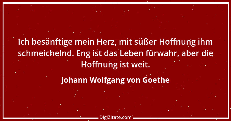 Zitat von Johann Wolfgang von Goethe 2260