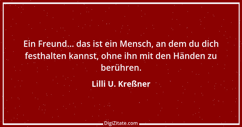 Zitat von Lilli U. Kreßner 47