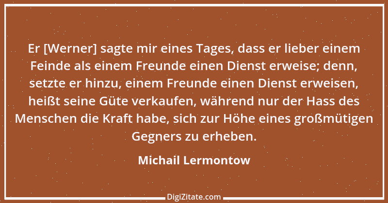 Zitat von Michail Lermontow 7