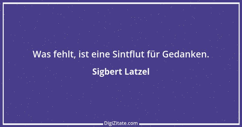 Zitat von Sigbert Latzel 169