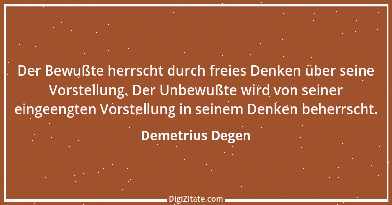 Zitat von Demetrius Degen 2