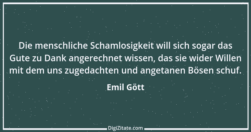 Zitat von Emil Gött 126