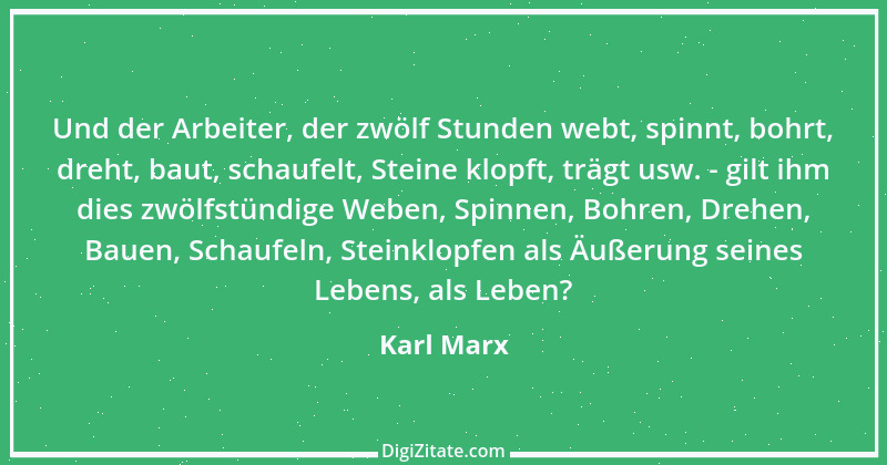 Zitat von Karl Marx 5