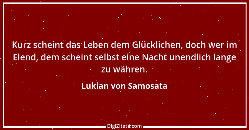 Zitat von Lukian von Samosata 8