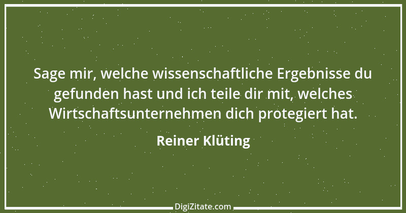 Zitat von Reiner Klüting 41