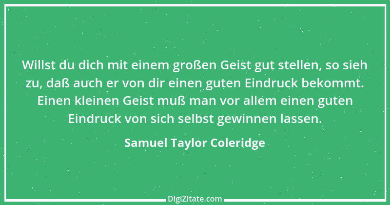 Zitat von Samuel Taylor Coleridge 14