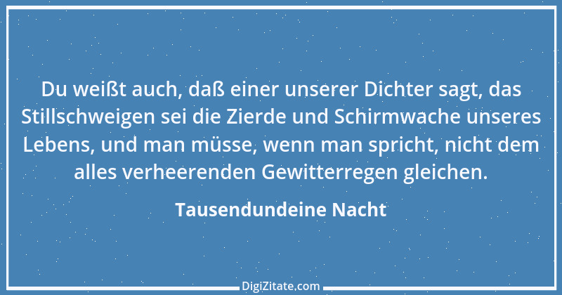 Zitat von Tausendundeine Nacht 32