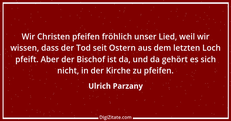 Zitat von Ulrich Parzany 1