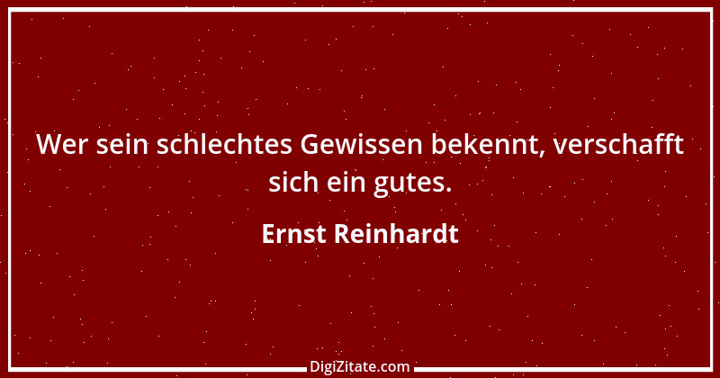 Zitat von Ernst Reinhardt 503