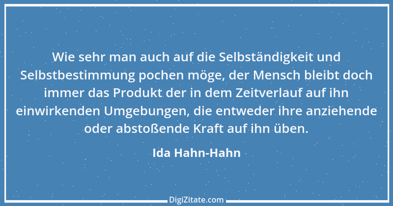 Zitat von Ida Hahn-Hahn 3