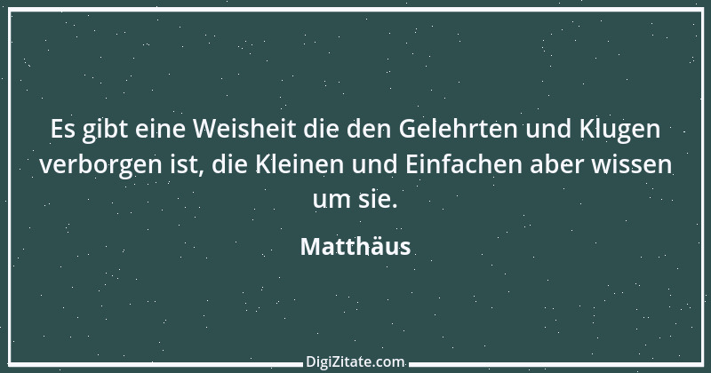 Zitat von Matthäus 1