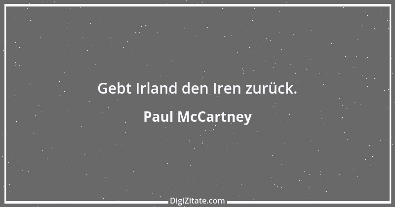 Zitat von Paul McCartney 10