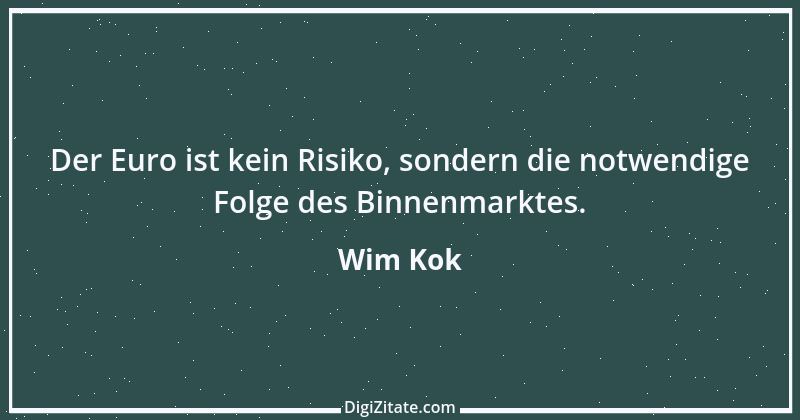 Zitat von Wim Kok 1