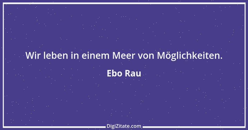 Zitat von Ebo Rau 16