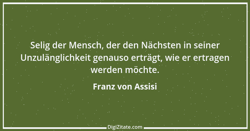 Zitat von Franz von Assisi 30