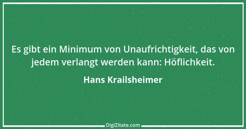 Zitat von Hans Krailsheimer 13