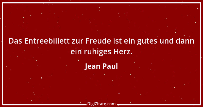 Zitat von Jean Paul 408