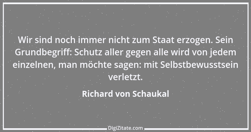 Zitat von Richard von Schaukal 10