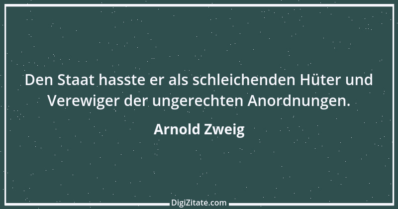 Zitat von Arnold Zweig 16