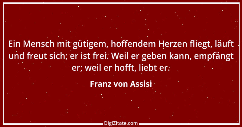 Zitat von Franz von Assisi 31