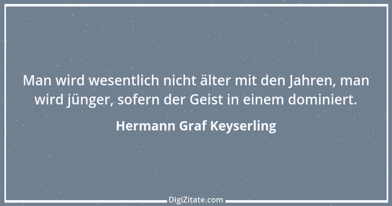 Zitat von Hermann Graf Keyserling 3