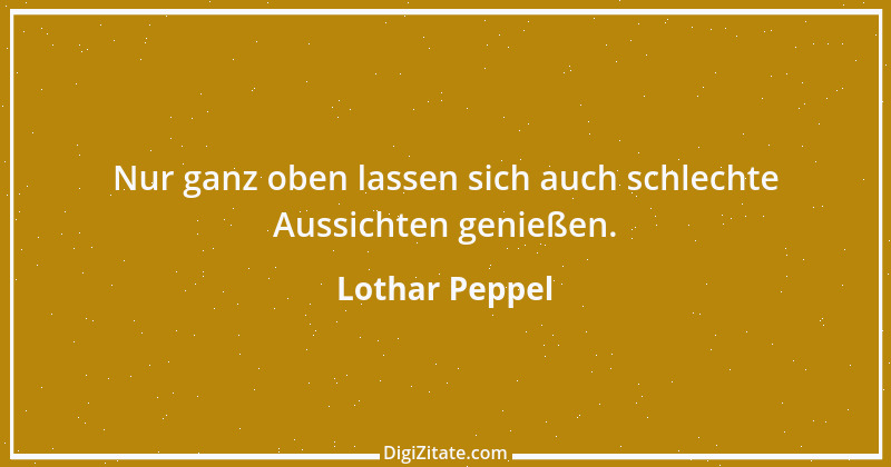 Zitat von Lothar Peppel 51