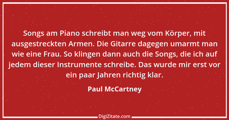 Zitat von Paul McCartney 12