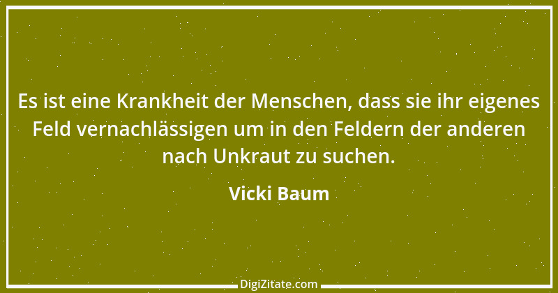 Zitat von Vicki Baum 4