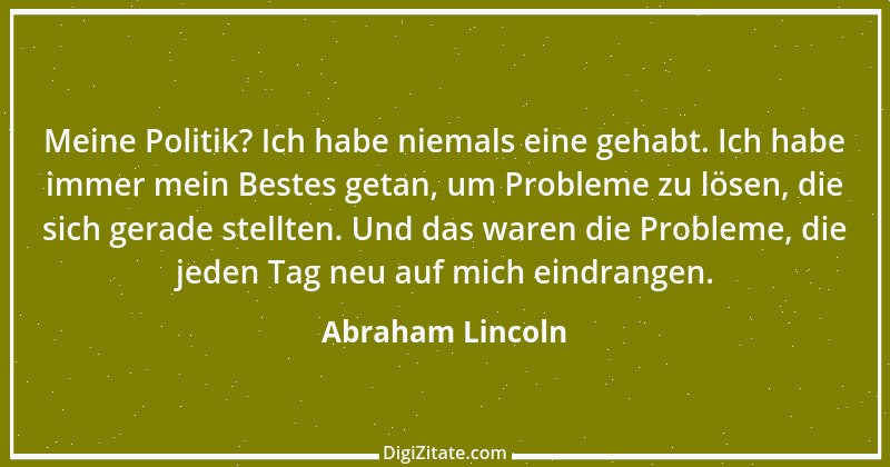 Zitat von Abraham Lincoln 119