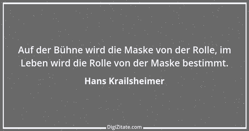 Zitat von Hans Krailsheimer 15