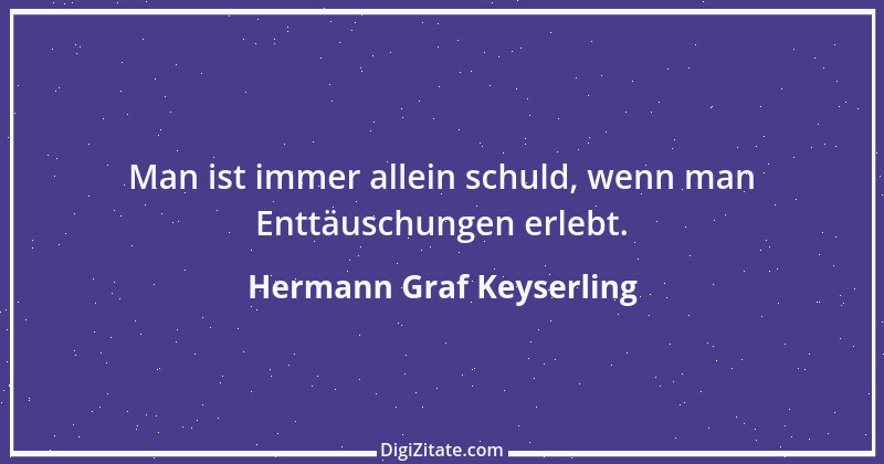 Zitat von Hermann Graf Keyserling 4