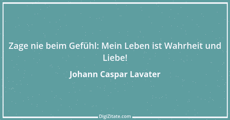 Zitat von Johann Caspar Lavater 235