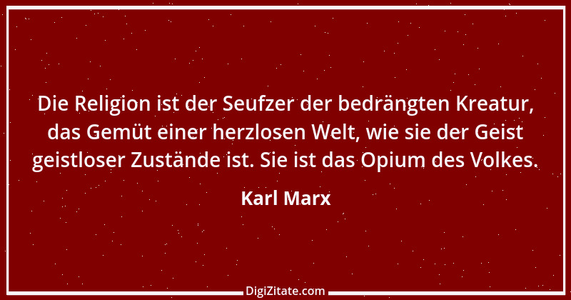 Zitat von Karl Marx 9