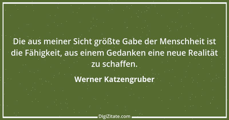 Zitat von Werner Katzengruber 12