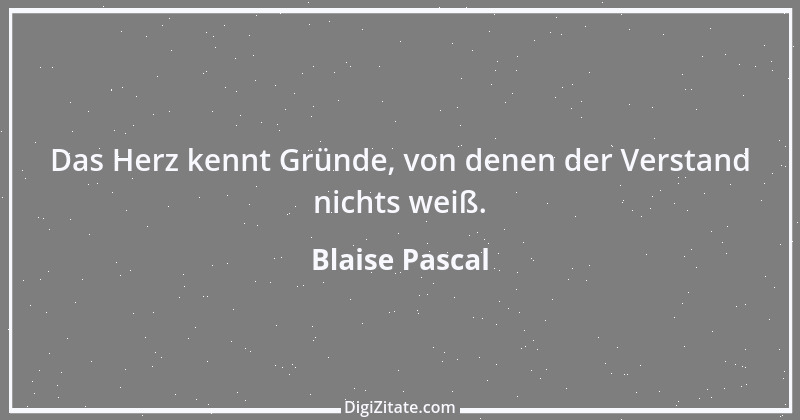 Zitat von Blaise Pascal 313