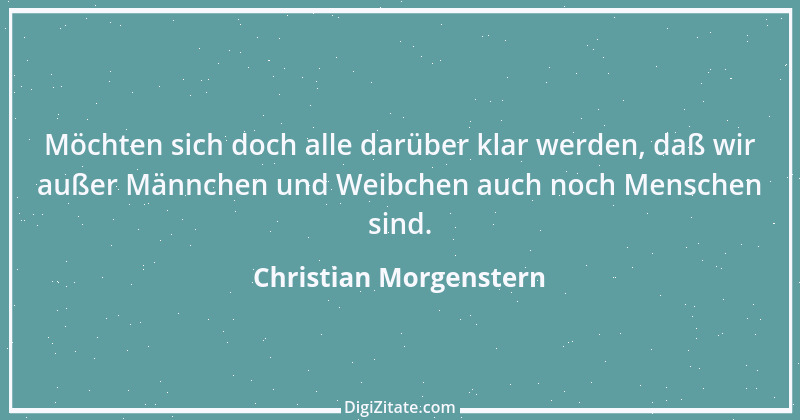 Zitat von Christian Morgenstern 303