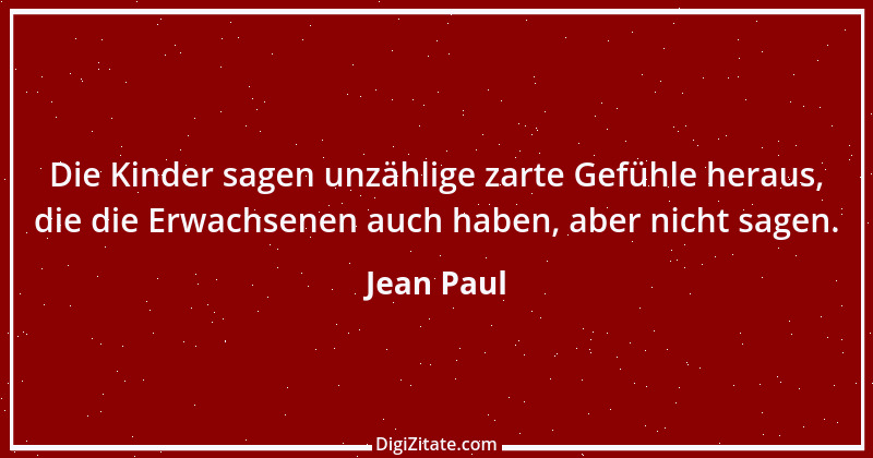 Zitat von Jean Paul 925