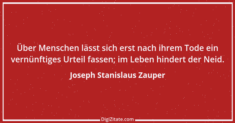 Zitat von Joseph Stanislaus Zauper 103