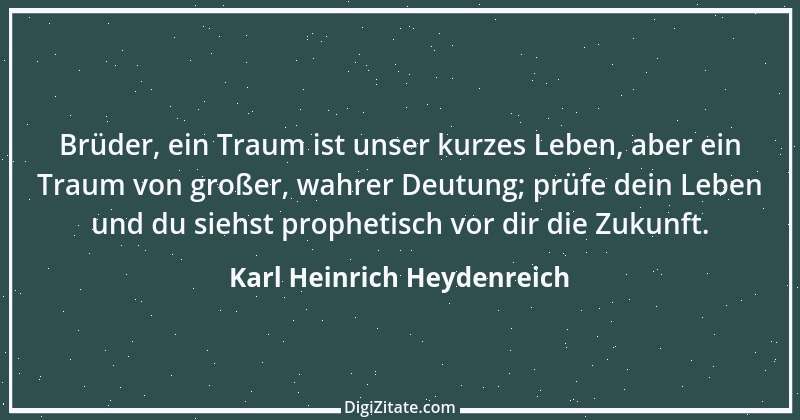 Zitat von Karl Heinrich Heydenreich 4