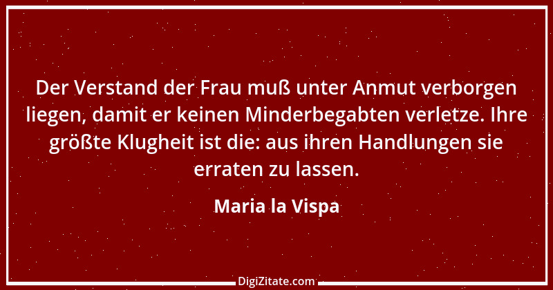 Zitat von Maria la Vispa 1