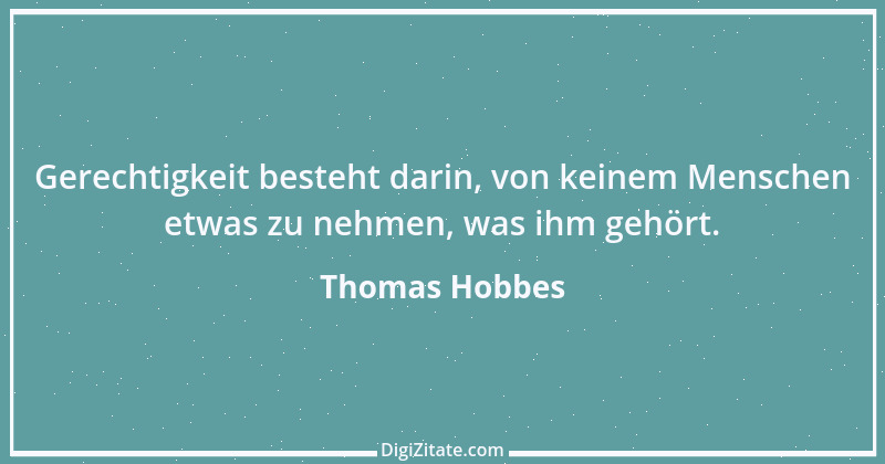 Zitat von Thomas Hobbes 43